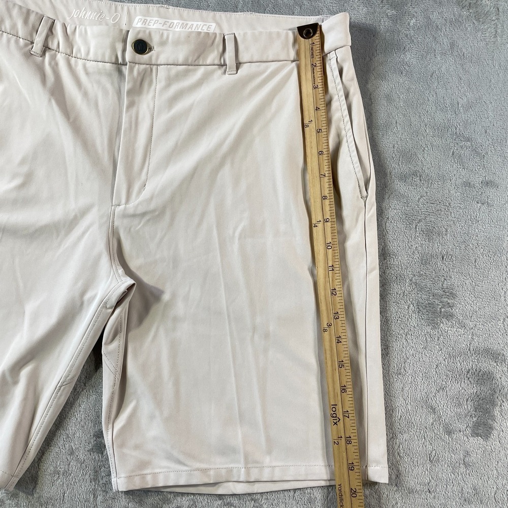Arkansas Razorback Johnnie O Shorts Men 38 Beige Prepformance Football‎ College - Picture 4 of 10
